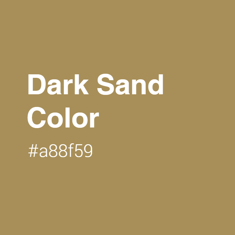 crispedge's tweet image. Dark Sand color #a88f59 A Warm Color with Yellow hue! 
 Tag your work with #crispedge 
 crispedge.com/color/a88f59/ 
 #WarmColor #WarmYellowColor #Yellow #Yellowcolor #DarkSand #Dark #Sand #color #colorful #colorlove #colorname #colorinspiration