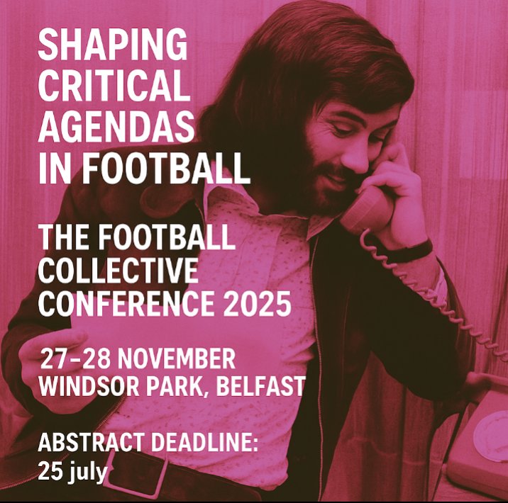 FB_Collective's tweet image. What else are you gonna do this weekend?
Football season’s over.
Everyones on holiday.
But the questions haven’t gone away.

Ownership. Identity. Inequality.
Fan culture. Power. Politics.
Two days. One city. Critical as ever.

Belfast away — love it.

🔗 thefootballcollective.com/2025-belfast