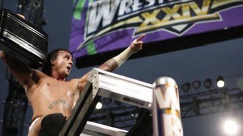 lio_405's tweet image. He’s going to become the first man in history to unhook that briefcase for a 3rd time
the one and only MR Money In The Bank