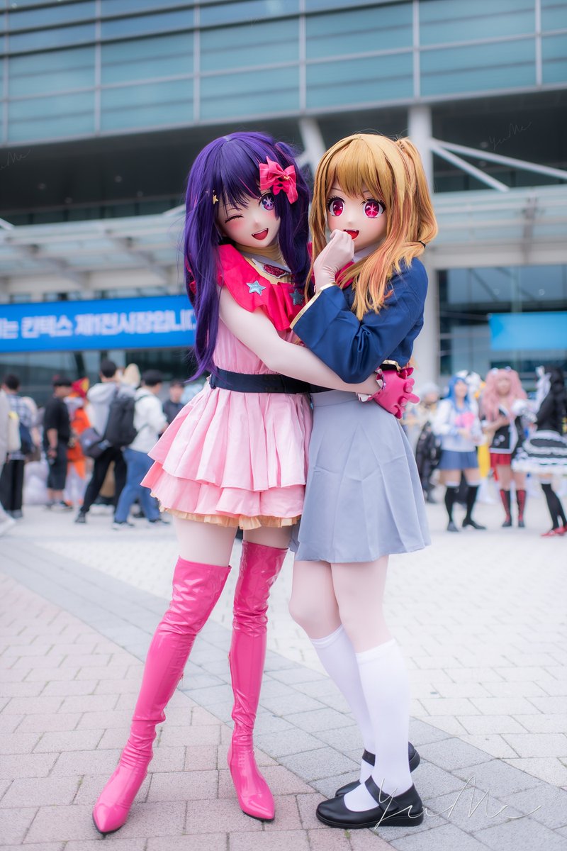 ママと一緒に❤️

🌟 : <a href="/yoynd_0/">𝕛𝕚𝕟𝕏🎇</a> 
📷 : <a href="/wolferia_kig/">Yumeme</a> 

#着ぐるみ #推しの子 #星野アイ #星野ルビー