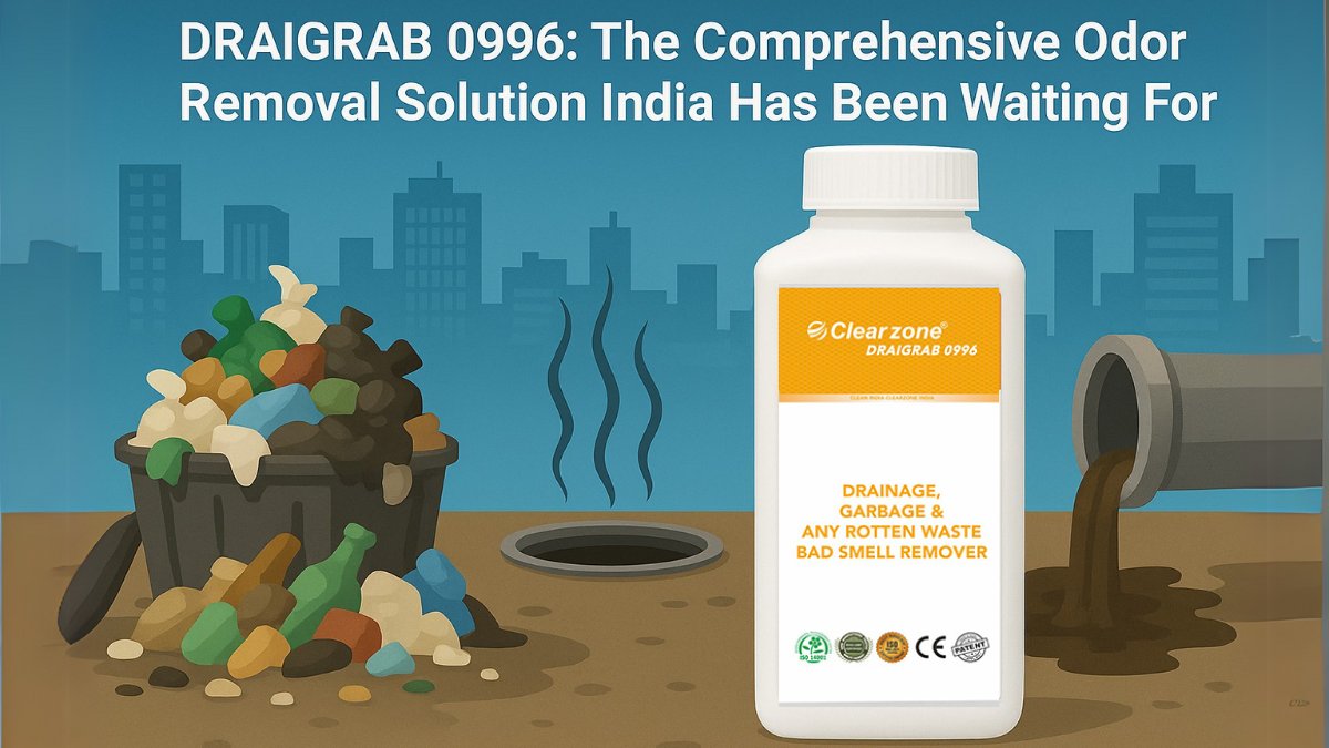 clearzone30294's tweet photo. DRAIGRAB 0996: The Comprehensive Odor Removal Solution India Has Been Waiting For 

For more info visit :-  https://t.co/Rfh9ScLW6L https://t.co/ZUgKl8cSby
