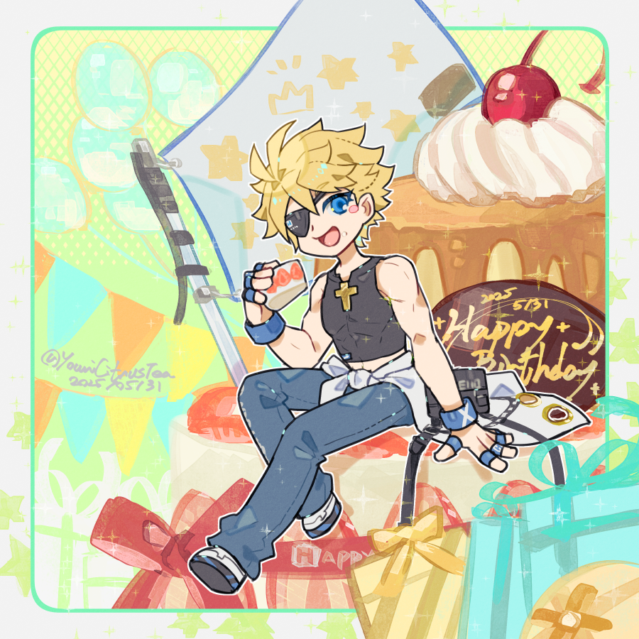 YoumiCitrusTea's tweet photo. Sin Happy Birthday~!! 🎂🎉🎉

#SinKiske_Birthday #GuiltyGear https://t.co/wrxgYDmCjw