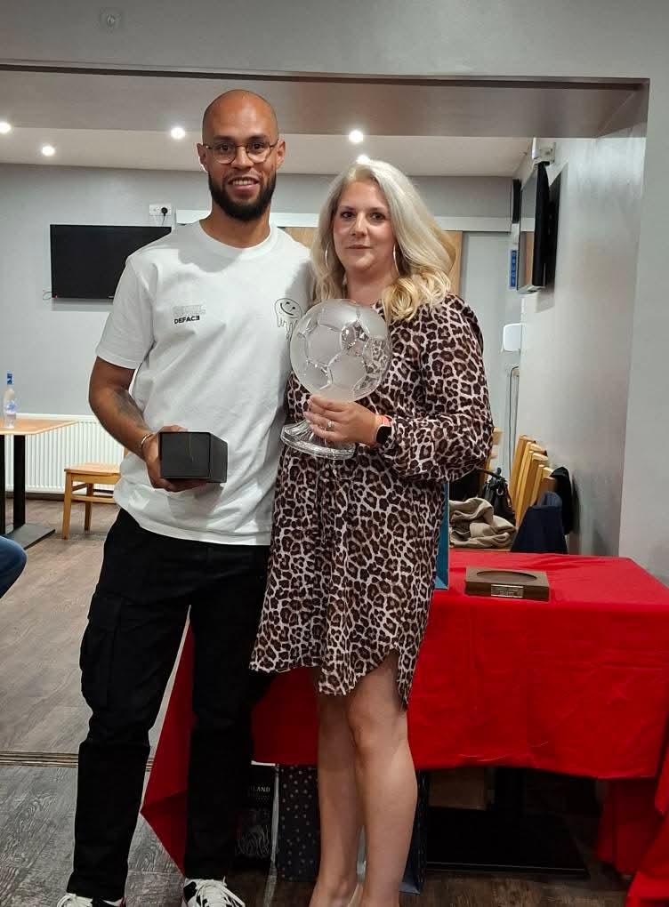 Well big daft me has only gone Won Player of the year
Players player of the year
Supporters player of the year 

Massive thank you goes out to my team mates, the committee, supporters and the previous management team ❤️❤️
