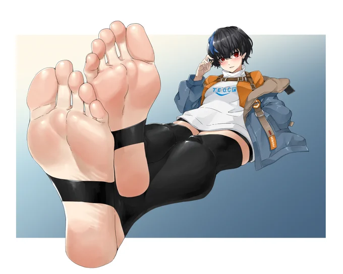 ユニカ #一日一裸足絵 #GGST