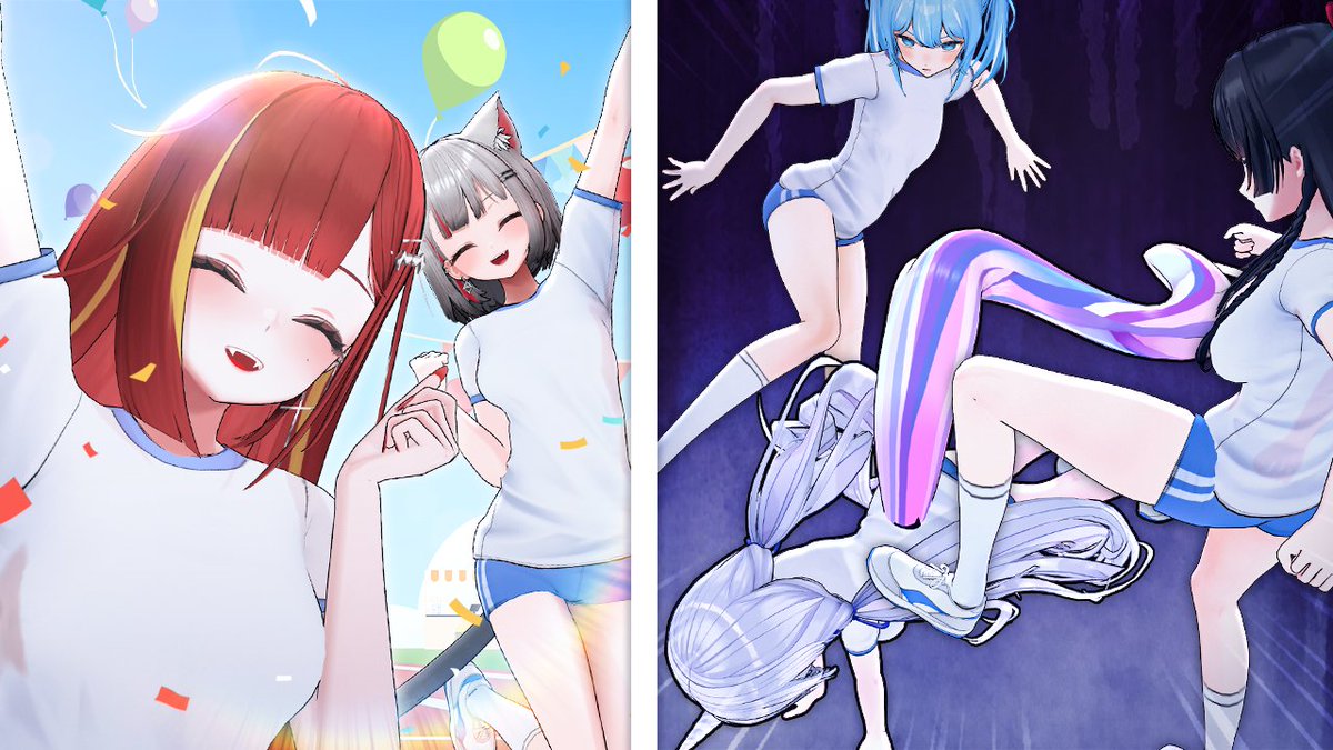 이번 스텔라이브 멤버십 4기 컨셉으로 한
'스텔라이브 운동회 청백전 3D 단체 컨텐츠'가 
공식 유튜브를 통해 공개되었습니다!

모든 멤버가 참여한 첫 운동회! 많은 관심 부탁드립니다!

스텔라이브 단체 운동회 보러가기
▶youtu.be/ihm9Bpmz_Hg?si…