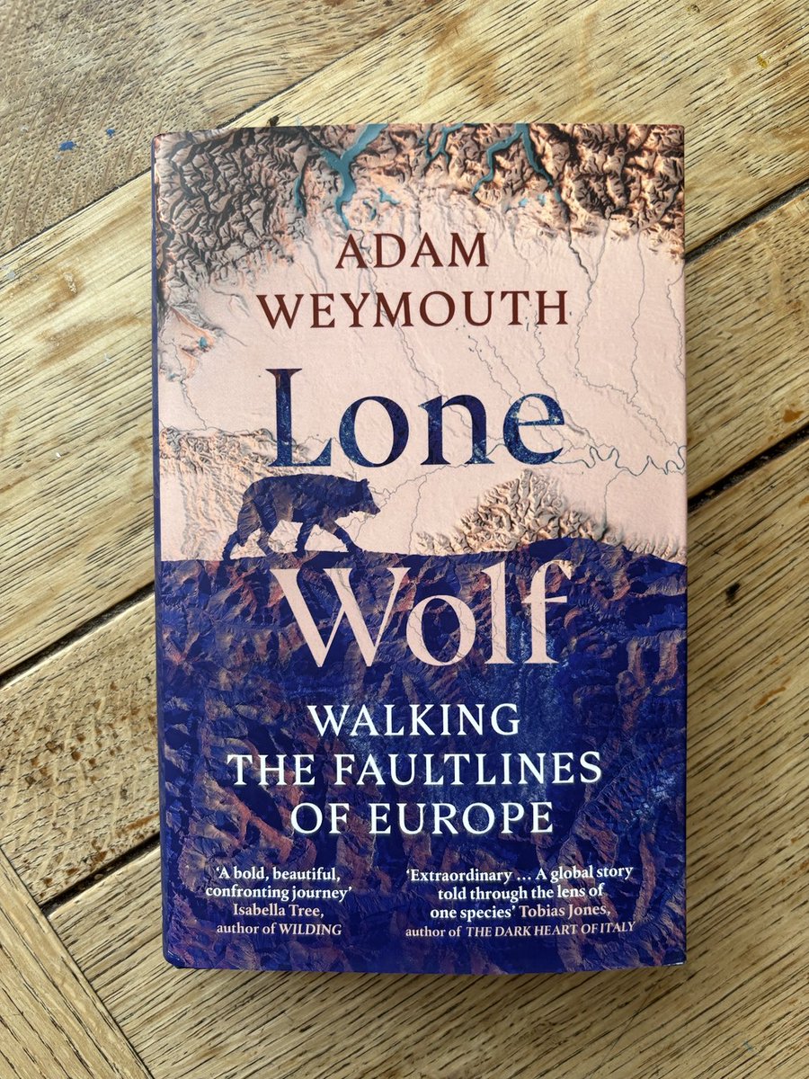 I loved this book. So much has been written about wolves in North America, but the packs that roam Central Europe were new to me. Adam Weymouth writes beautifully about these complex creatures &amp; their relationship to humans. A wonderful read. 

#nonfiction #adamweymouth #wolves