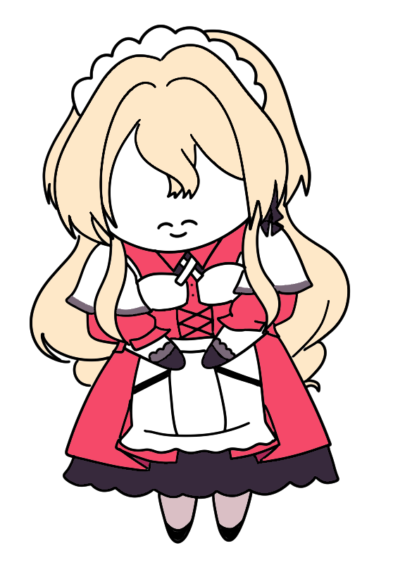 #アマカノ3 
（赤メイドよすぎるのに画力が足りな過ぎた）