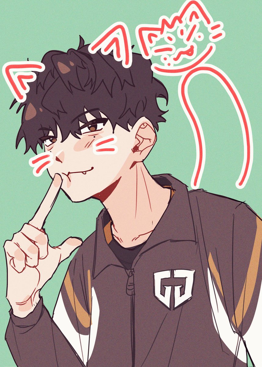 아마 처음 그려보는 쵸비
#Geng #Chovy