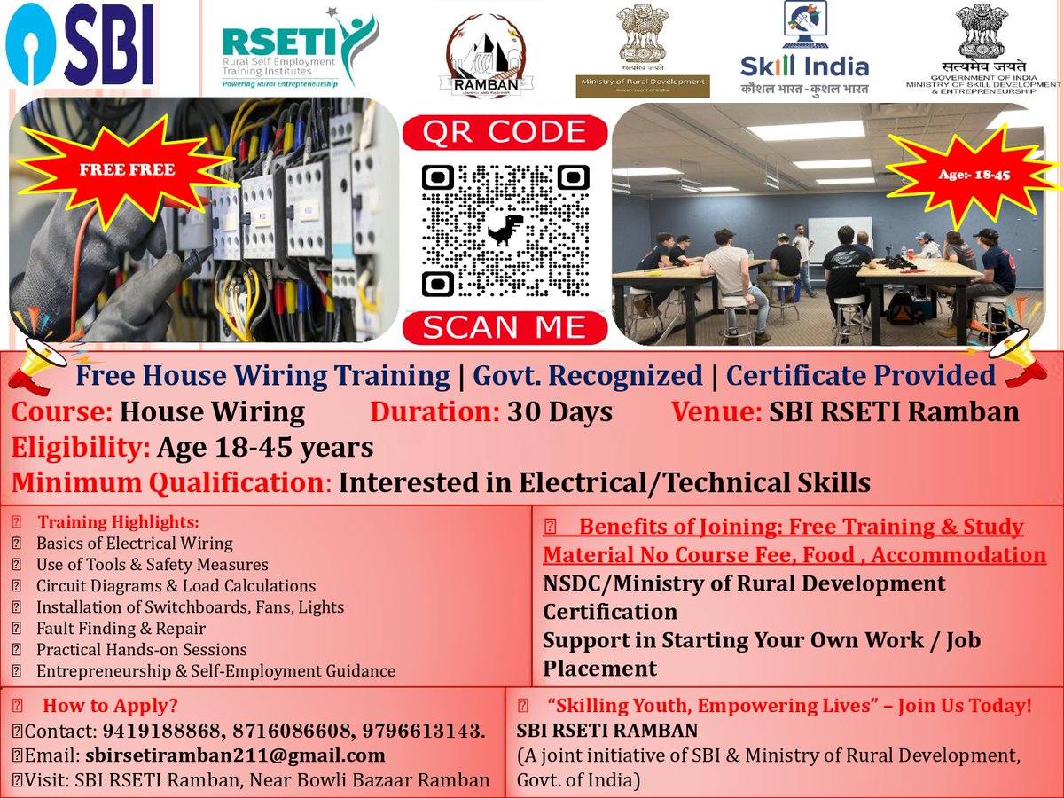 RSETI Ramban (UT) Jammu & Kashmir,182144 tweet media
