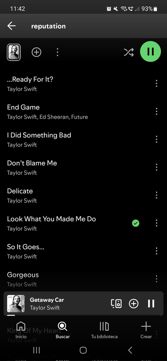 This news are BEYOND exciting. I'm SO thrilled for Tay.
Full transparency: I haven't streamed any non-Taylor's version songs since 2019, but I haven't stopped listening to them. How? I still own a CD player.
Also
...
🏴‍☠️
...
But now that we're done and it's over...