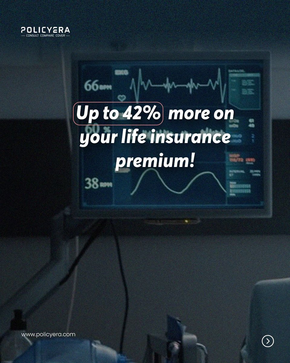 PolicyEra's tweet image. 📈 Smokers pay up to 42% more on life insurance premiums!
Your health choices are directly linked to your policy cost.
A clean life is a cheaper life.
#InsuranceAwareness #NoSmokingDay