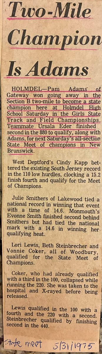 Gateway Regional High School Track and Field/XC tweet media