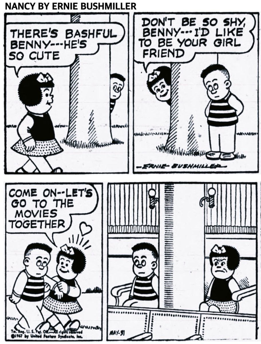 Nancy By Ernie Bushmiller 
May 31,1967