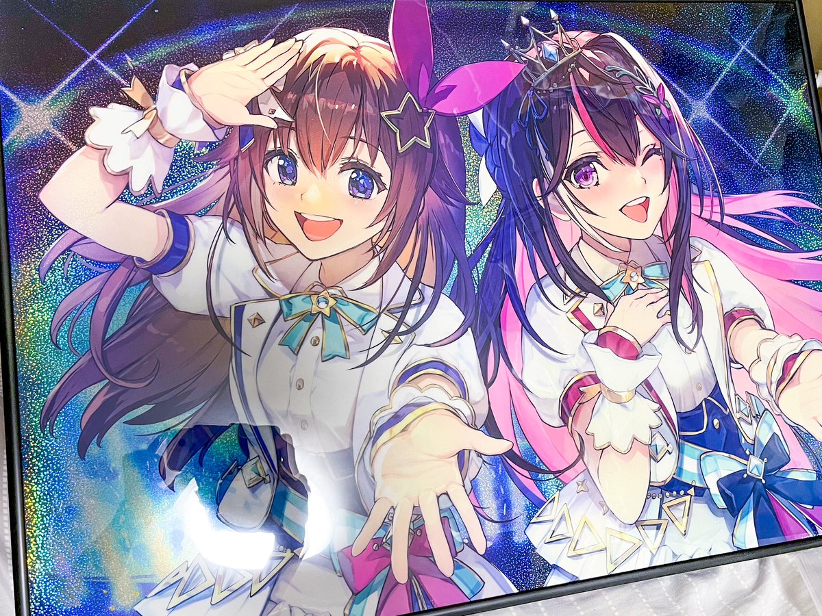 SorAZGravity クリアポスター当選していました…！！！ 背景に