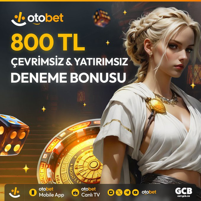 Otobet_Tr's tweet photo. 🍀#Otobet 'te Deneme Bonusunu Almadın MI?🎉

✨Hemen Üye Ol Otobet 800 TL Deneme Bonusu Al🎗️

🔥Bitmeyen Fırsatlar ve Kazançlar Otobet'te🎉

🤏Deneme Bonusu Linki Profilde😎

#otobetgiriş #otobetgüncelgiriş #otobetgiris #denemebonusu #freebet #freespin #denemebonusuverensiteler https://t.co/yfL4RpUzqu