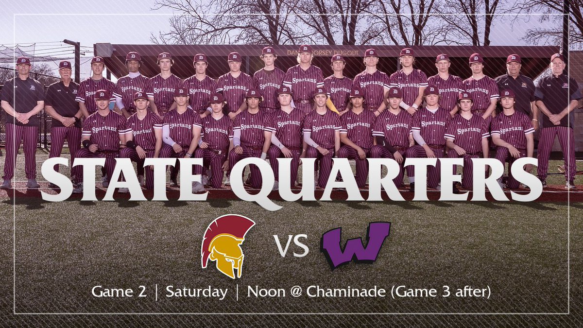 De Smet Jesuit High School (@desmetjesuiths) on Twitter photo Big day in <a href="/Spartan_Country/">D-BLOCK</a>
Good luck to our <a href="/DeSmetTrackXC/">De Smet Track and XC</a> #Spartans at Day 2 of the <a href="/MSHSAAOrg/">MSHSAA</a> #State Championship
📺 mshsaa.org/content/Tracka…
Good luck to our <a href="/DeSmet_Baseball/">De Smet Baseball</a> #Spartans as they take on FZW in #State Quarters at Noon at Chaminade
🎟️ desmet.org/tickets Big day in <a href="/Spartan_Country/">D-BLOCK</a>
Good luck to our <a href="/DeSmetTrackXC/">De Smet Track and XC</a> #Spartans at Day 2 of the <a href="/MSHSAAOrg/">MSHSAA</a> #State Championship
📺 mshsaa.org/content/Tracka…
Good luck to our <a href="/DeSmet_Baseball/">De Smet Baseball</a> #Spartans as they take on FZW in #State Quarters at Noon at Chaminade
🎟️ desmet.org/tickets