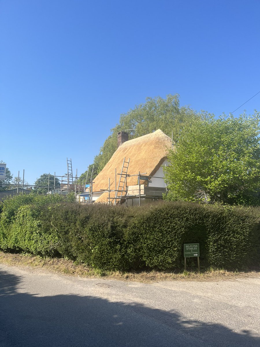 Lovely little Dorset cottage just finished re thatch