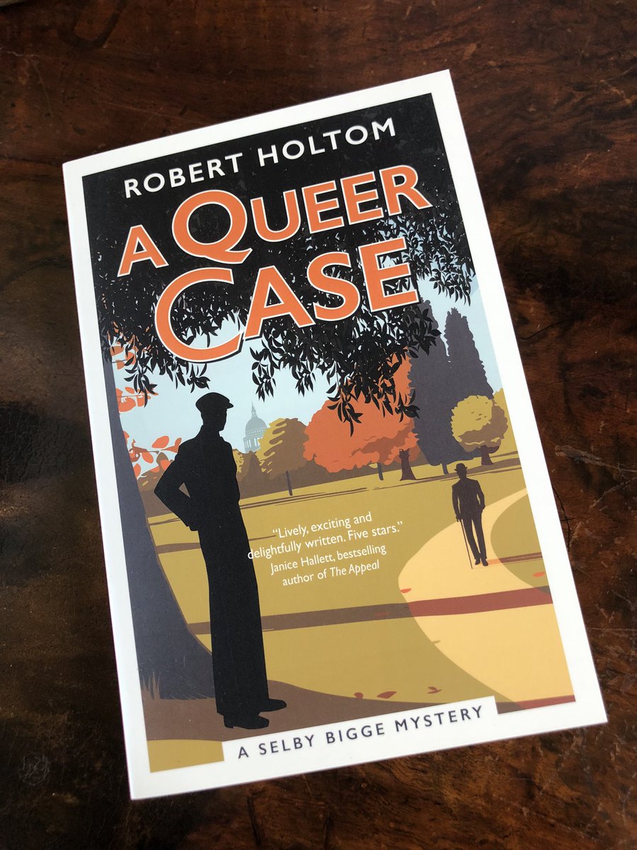 If anyone fancies an LGBTQ+ detective story set in 1929 (&amp; who wouldn’t?) then I highly recommend A Queer Case by the lovely and talented Robert Holtom <a href="/Robert_Holtom/">Robert Holtom 🌈 🏳️‍⚧️</a> <a href="/TitanBooks/">Titan Books</a>