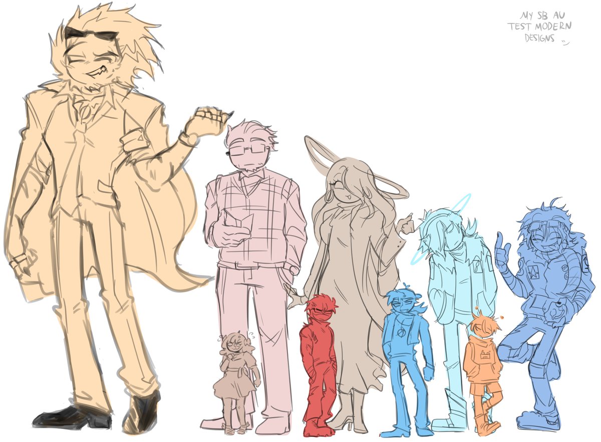 astronovata's tweet photo. Doodles i've made for fun abt their designs of my AU : ) 
#solarballs https://t.co/ibDyErVGl0
