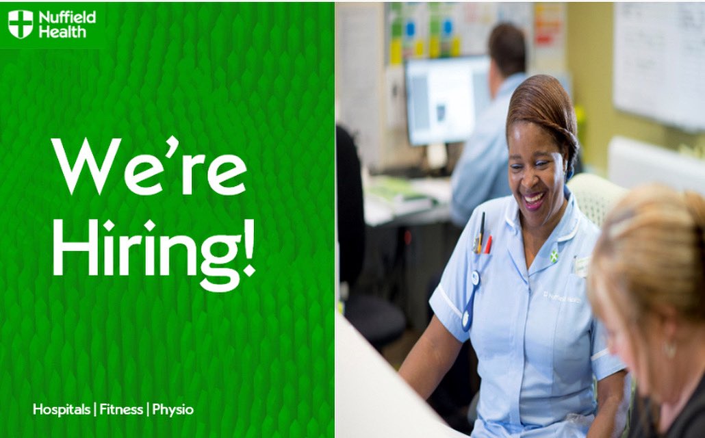 Nuffield Health Cardiff & Vale Hospitals (@nuffieldvale) on Twitter photo 🌟 We're Hiring! 🌟<a href="/NuffieldVale/">Nuffield Health Cardiff & Vale Hospitals</a>
for Bank Healthcare Assistants & Qualified Nurses!
💚Supportive team
⏰ Work that fits your schedule
📍 Great location
👩⚕️ A chance to make a real difference
📩 Send your CV to:
Melanie.Webber-Maybank@nuffieldhealth.com #career #nurse #HCA #Wales 🌟 We're Hiring! 🌟<a href="/NuffieldVale/">Nuffield Health Cardiff & Vale Hospitals</a>
for Bank Healthcare Assistants & Qualified Nurses!
💚Supportive team
⏰ Work that fits your schedule
📍 Great location
👩⚕️ A chance to make a real difference
📩 Send your CV to:
Melanie.Webber-Maybank@nuffieldhealth.com #career #nurse #HCA #Wales