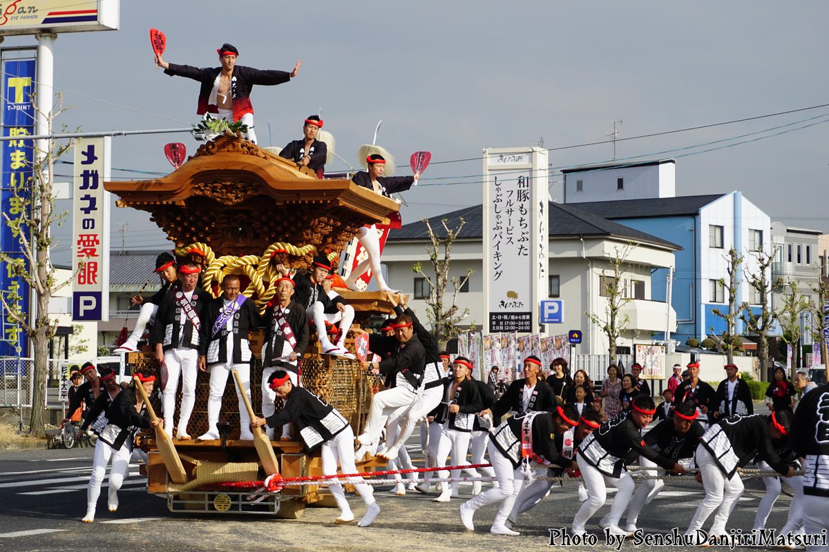 □6月の行事 ・8日(日) 和泉市 寺田町 ⇒地車新調30周年記念曳行 ・21