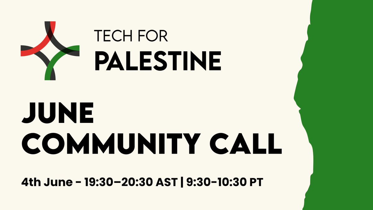 This month’s community call is all about how tech can fuel justice. Join us to discover new projects, meet impact-driven teams, and find ways to get involved.

The event will be on Discord and livestreamed here on X, YouTube and LinkedIn!