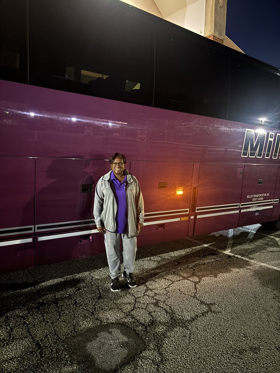 SAT, 5/31/25…

🏃🏾‍♂️🏃‍♀️2025 KHSAA 3A State Track &amp; Field Meet @ UK.
Only way to send a 3X State Champion Hall of Fame Coach to Lex is by a PURPLE Coach Bus😎.
GO BULLDOGS.  Best of luck to our Girls/Boys/Unified teams. Compete.  Let’s GO😈.
#ShereeBeaumont🏆🏆🏆
<a href="/AprilBr1908/">Dr. April Brooks, JCPS Athletic Director</a>