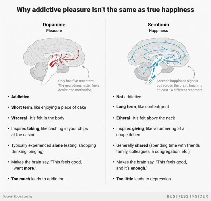 Why addictive pleasure isn't the same as true happiness
