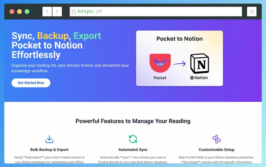 softapps's tweet image. ¿Tu lista de #Pocket crece sin control y te cuesta gestionarla? 📚 

Con Pocket to Notion puedes exportar y sincronizar automáticamente todos tus artículos guardados con #Notion. 

¡Transforma el caos en conocimiento estructurado!

➡️softandapps.info/2025/05/31/poc…