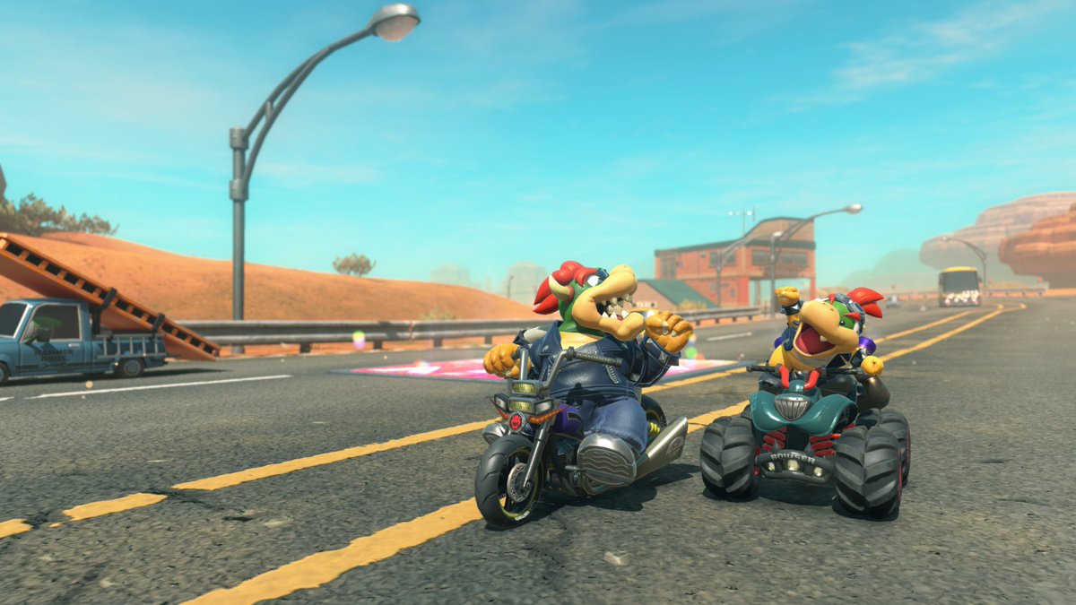 SuperMario_FRA's tweet image. Prêts pour un road trip en famille ? #MarioKartWorld