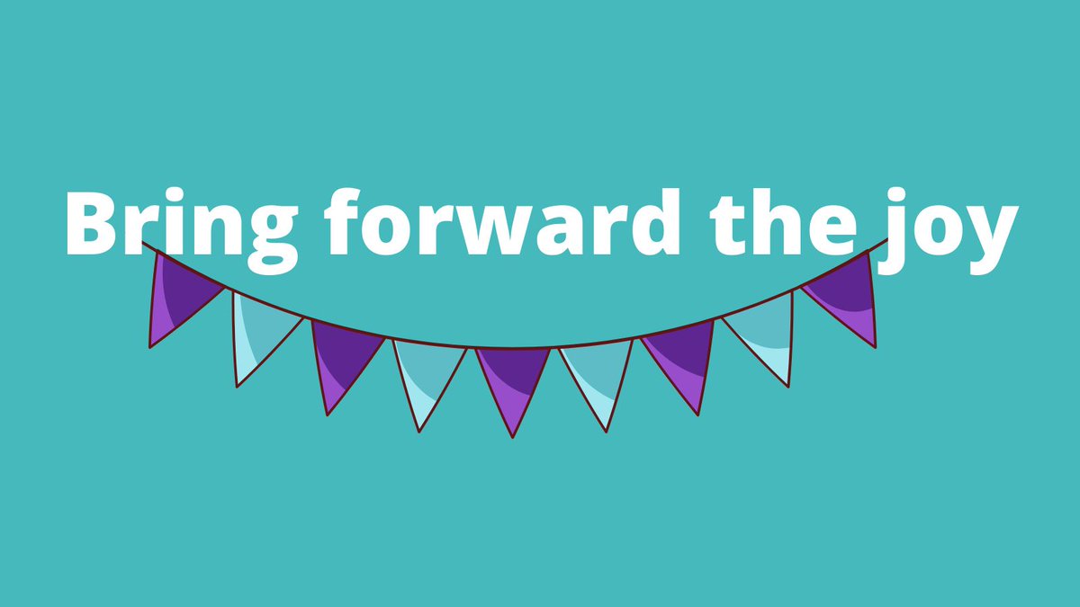 Bring forward the joy - minervaaccountants.co.uk/blog/

#accountant #business #businesscoach #businessgrowth #time #wellbeing #worklifebalance