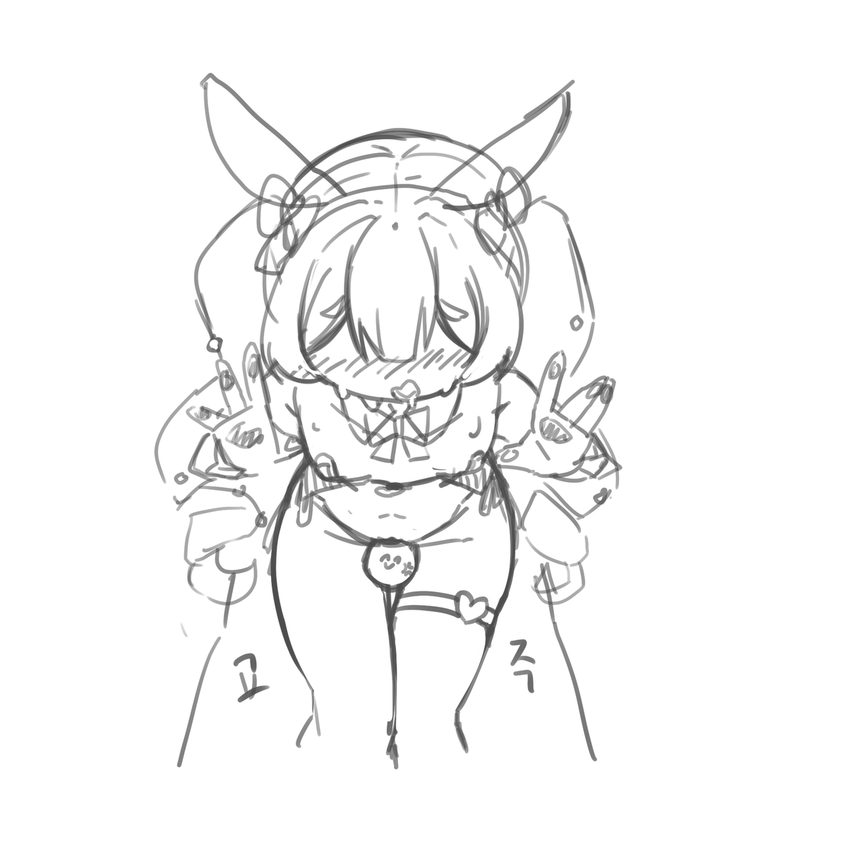 콤퓨타로 그린 나이아 망상 한스푼