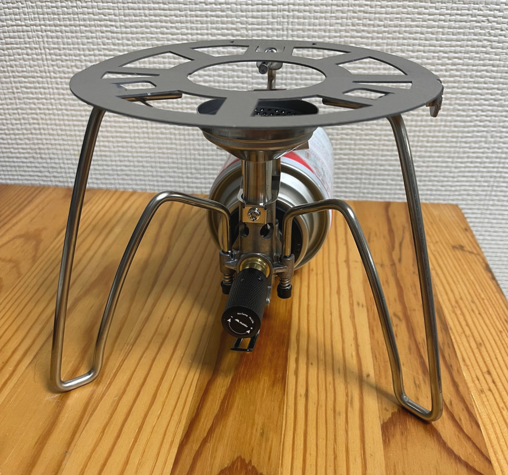 campdemo86's tweet photo. キャンプには液出しめんどくさそう、Fusionと重量変わらない、ということで、SOTOTrekMaster ST-331ではなくST-350買い直し。
大型の鍋やスキレットを使わなければ熱は大丈夫なはず。N-Projectの折畳式ゴトクVer.2に期待。ガス缶合わせて合計366g。
#SOTO
#ST331
#ST350
#NProject
#UL https://t.co/VxVHF9id2v