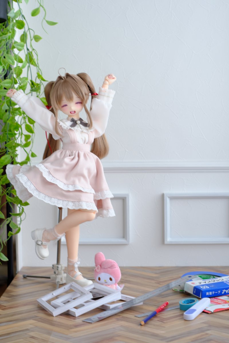 壁の手直し完了！٩(*´ᗜ`)و♪*˚
今度はきっと大丈夫なはず！……多分(笑)