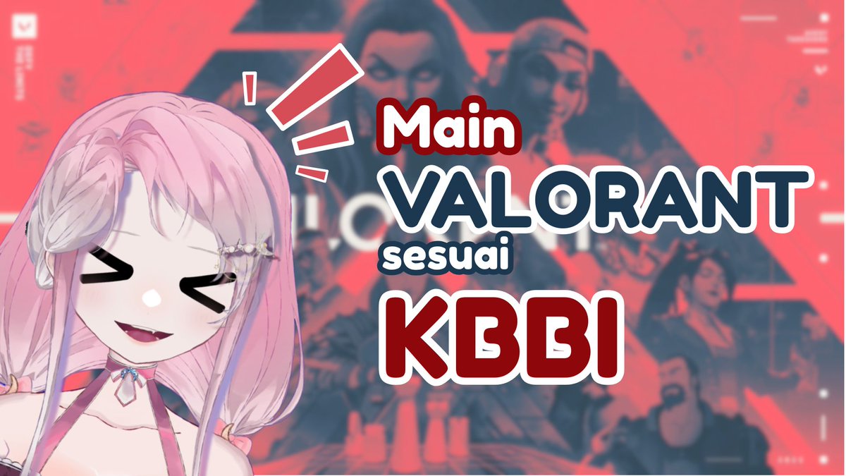 Nanti jam 7 maw main valorant tp cm boleh ngomong pake bahasa baku sesuai KBBI! apakah <a href="/itoyokocho/">鬼横丁ItoYokocho.jpg</a> <a href="/Shyruppii/">Ruppi</a> <a href="/auwi_/">Auwi 🥷 アウイ</a> <a href="/UruVtuber/">Uru Sensei</a> bisa tidak berkata kasarr?

youtube.com/live/bZMc51llc…