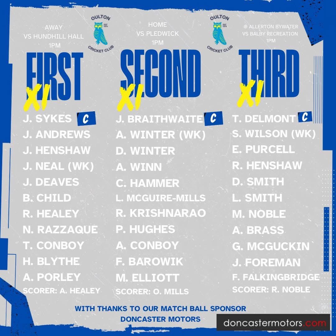 Oulton Cricket Club tweet media