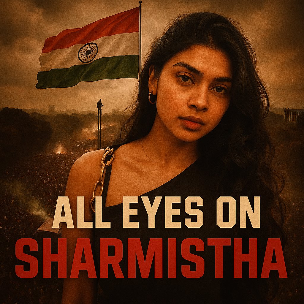 🚨 STOP SPREADING LIES – HERE’S THE TRUTH INDIA
 
UPDATE on Sharmistha’s Case – She Was DENIED BAIL
There is a flood of misinformation about Sharmistha’s case. Let us be clear:

🔴 She has NOT been released.
🔴 She is NOT out on bail.
🔴 She is NOT free.

This is not the time for