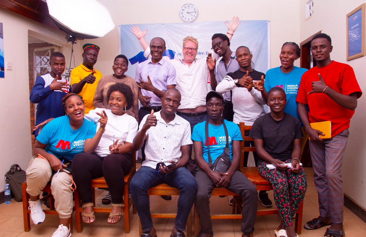 #MediavisionAcademy just wrapped an inspiring workshop with award-winning Danish director @JonasElmer! Jonas emphasized how improvisation can break down barriers, encouraging creativity.  <a href="/MediavisionA/">Mediavision Academy</a> is eager to enhance Uganda's film sector through partnerships!