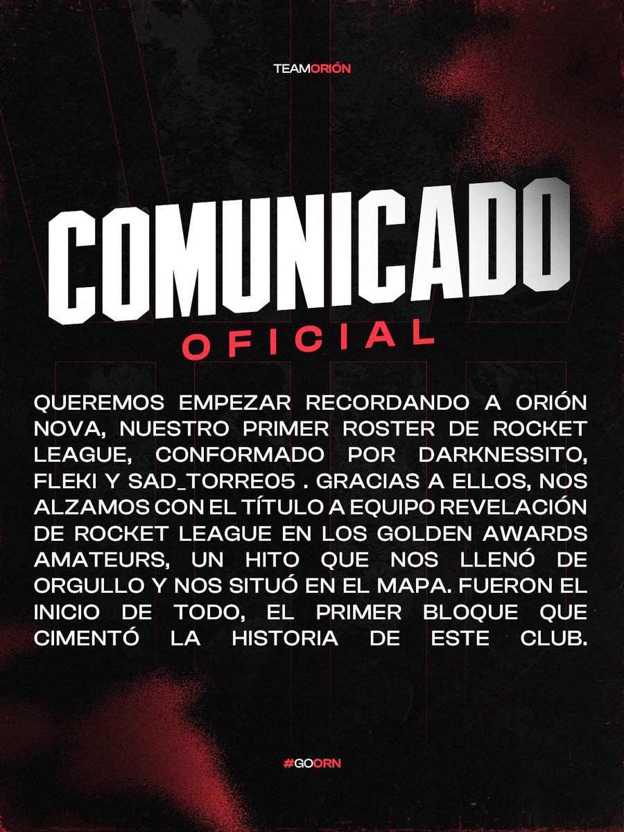 Team Orión tweet media