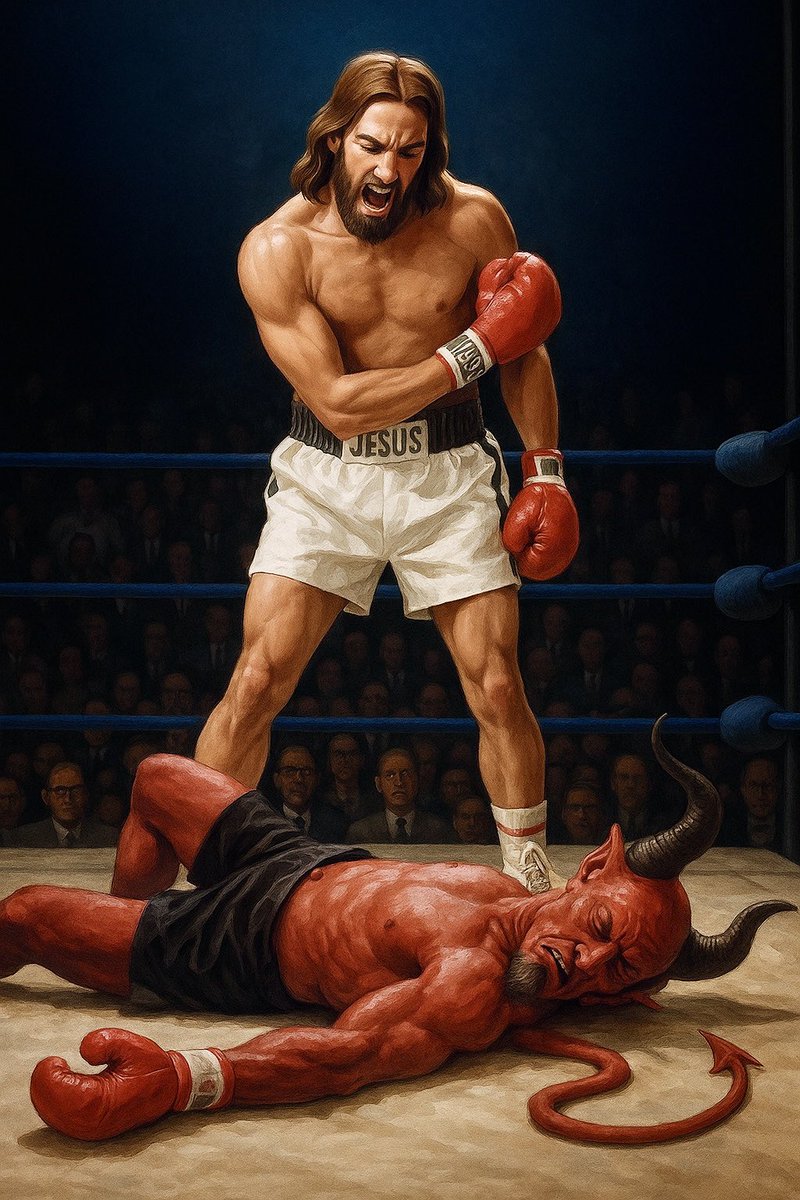 jholl23's tweet photo. “But when people keep on sinning, it shows that they belong to the devil, who has been sinning since the beginning. But the Son of God came to destroy the works of the devil.”
(1 John 3:8)

Let Jesus show you what it looks like to float like a butterfly &amp; sting like a bee! 🦋🐝🥊 https://t.co/2VFnBXCtZC