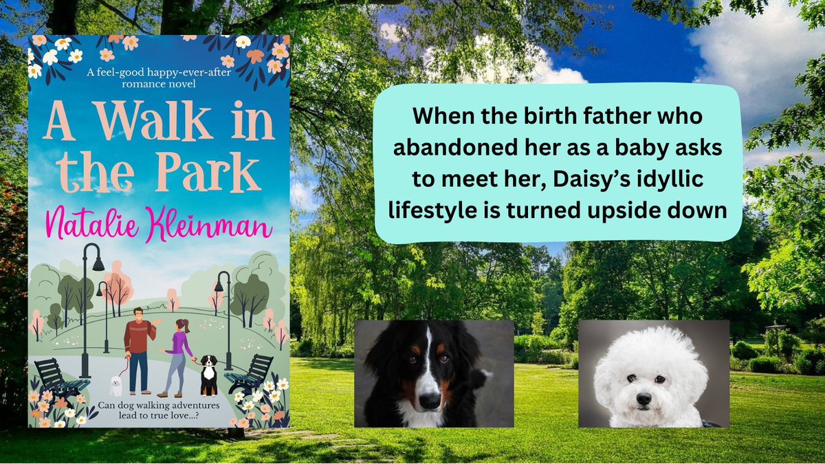 For lovers of #romance and #dogs - and not necessarily in that order 😊

⭐️⭐️⭐️⭐️⭐️

I simply loved this book! Delightful characters, interesting plot, fabulous dogs, what more could you ask for? Highly recommended    

#KindleUnlimited 
getbook.at/AWalkInThePark