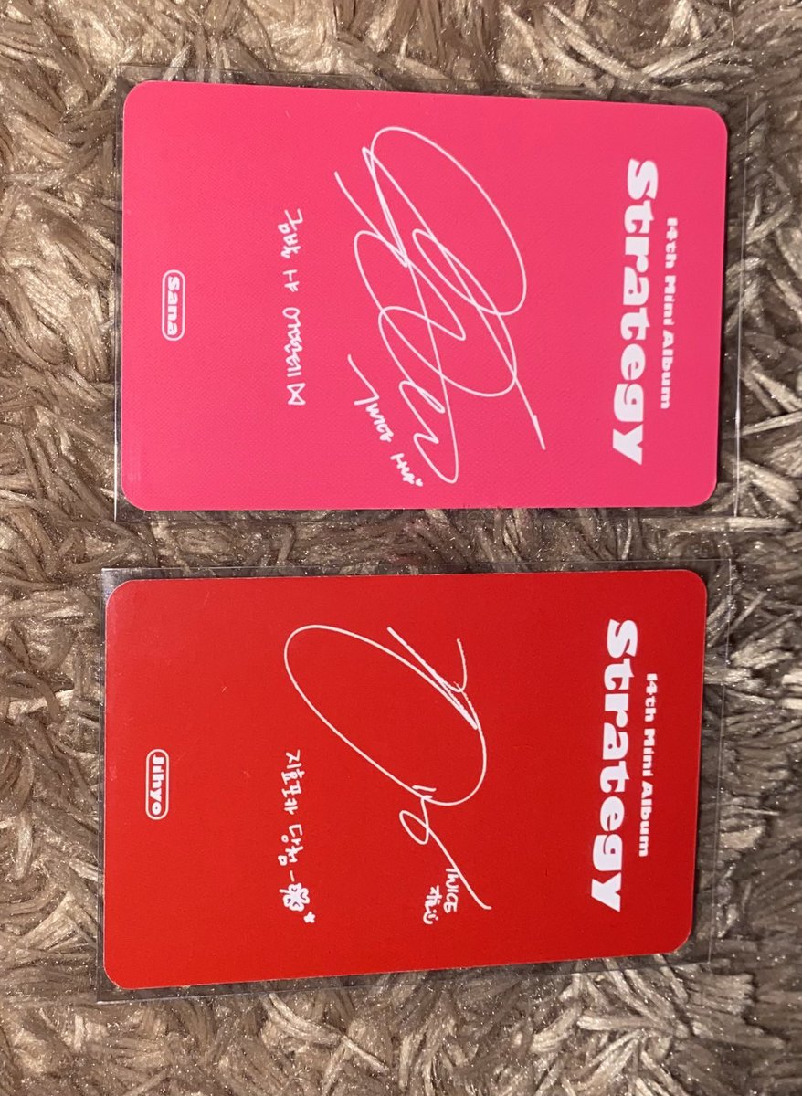 chicksoomina's tweet photo. WTS LFB

Misana Strategy Photocards 
Mitzu and Sahyo Set

|| ₱200 (per set price) ||

w/ free Sleeves (ind) and Toploader (1 per set)

Mint Condition (Vid in comment)
PAYO

MOP: Gcash or Maya 
MOD: Meet Up (around Legarda), JNT, Flash, LBC

Twice Mina Sana Jihyo Tzuyu Strategy https://t.co/rm5mRhmZtx