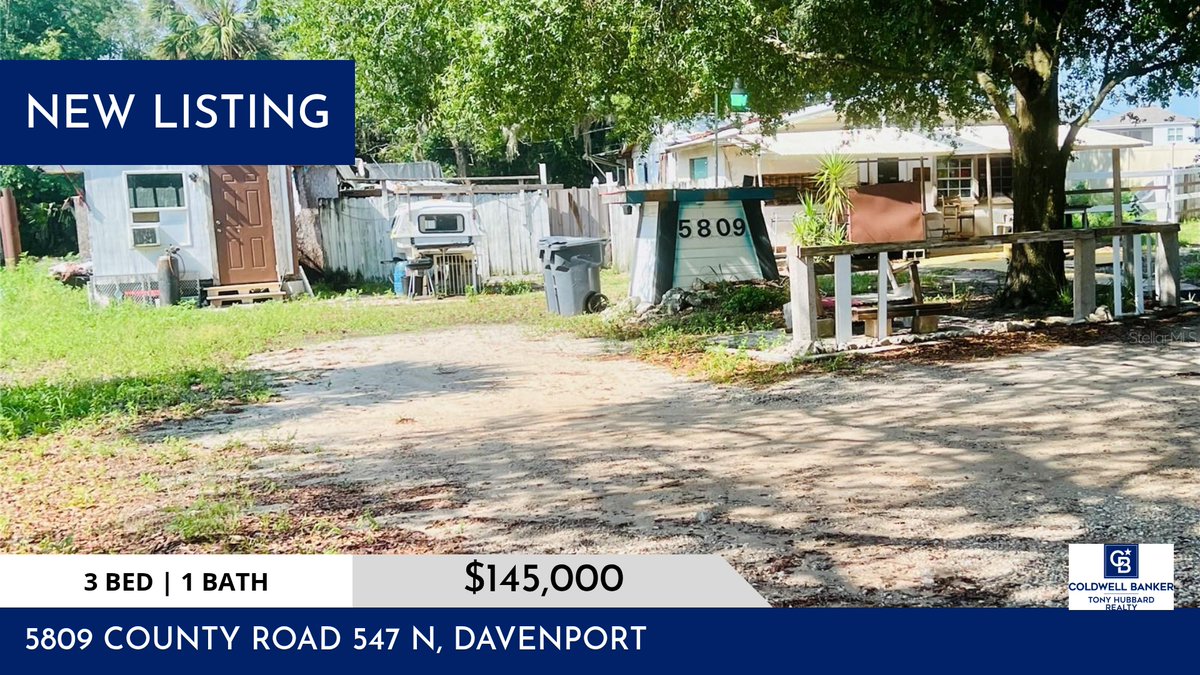 CBTonyhub's tweet photo. 📍 New Listing 📍 Take a look at this fantastic new property that just hit the market located at 5809 County Road 547 N in Davenport. Reach out here or at (352) 223-6732 for more information

Coldwell Banker Tony Hubbard Realt... https://t.co/jC4tXJ2ho3 https://t.co/GD5QUT3FIv