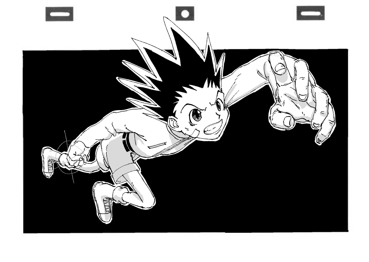 MALHAREVA20's tweet photo. started watching HXH https://t.co/C4UwuBq147