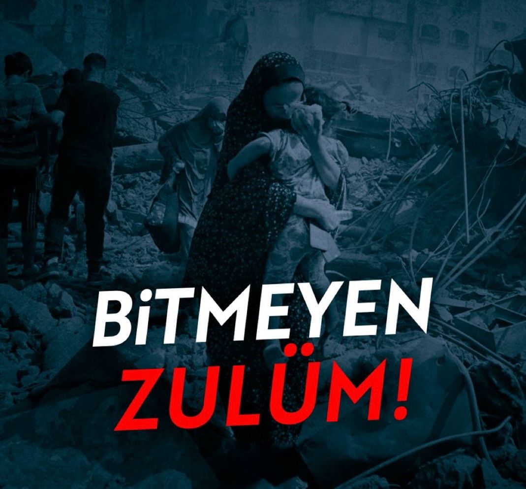 Sessiz Kalma❗

8 bin anne, 932 bebek can verdi…

Soykırımcı İsrail’in Gazze’ye 7 Ekim 2023'ten bu yana düzenlediği saldırılarda hayatını kaybedenlerin sayısı 54 bin 321'e yükseldi.
#ImmediateCeasefireforGaza