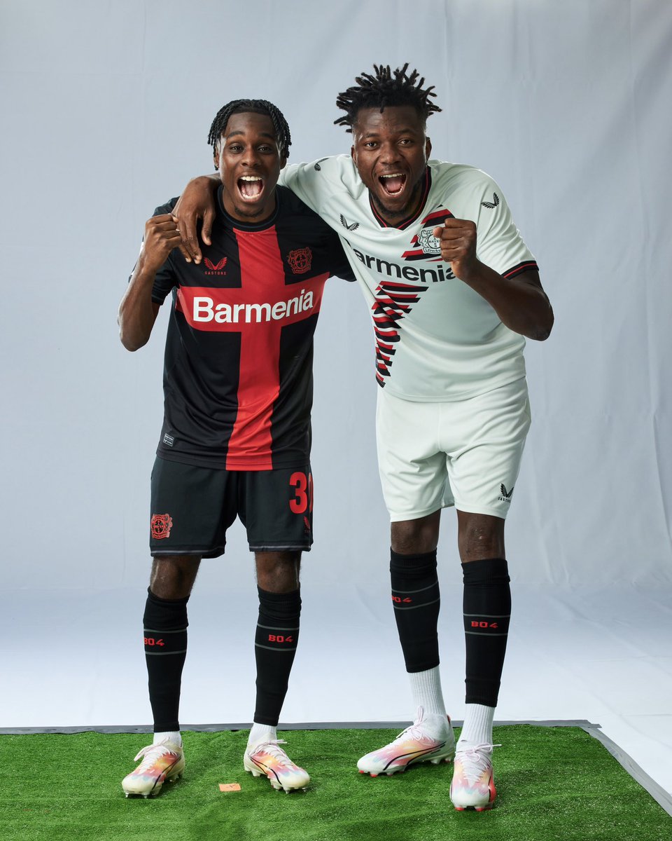12Tapsoba's tweet image. Four and a half years and 151 games side by side. Take care and all the best, @JeremieFrimpong! ♥️