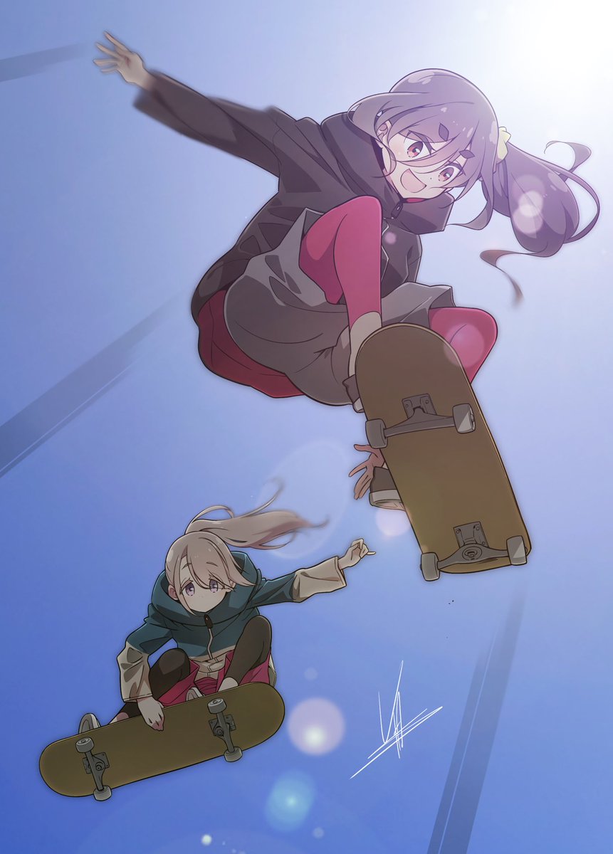 本番前のウォーミングアップ🛹✨✨
mono8話スケボーダウンヒルの回楽しみ✨✨✨
#mono
#霧山アン
#敷島桜子