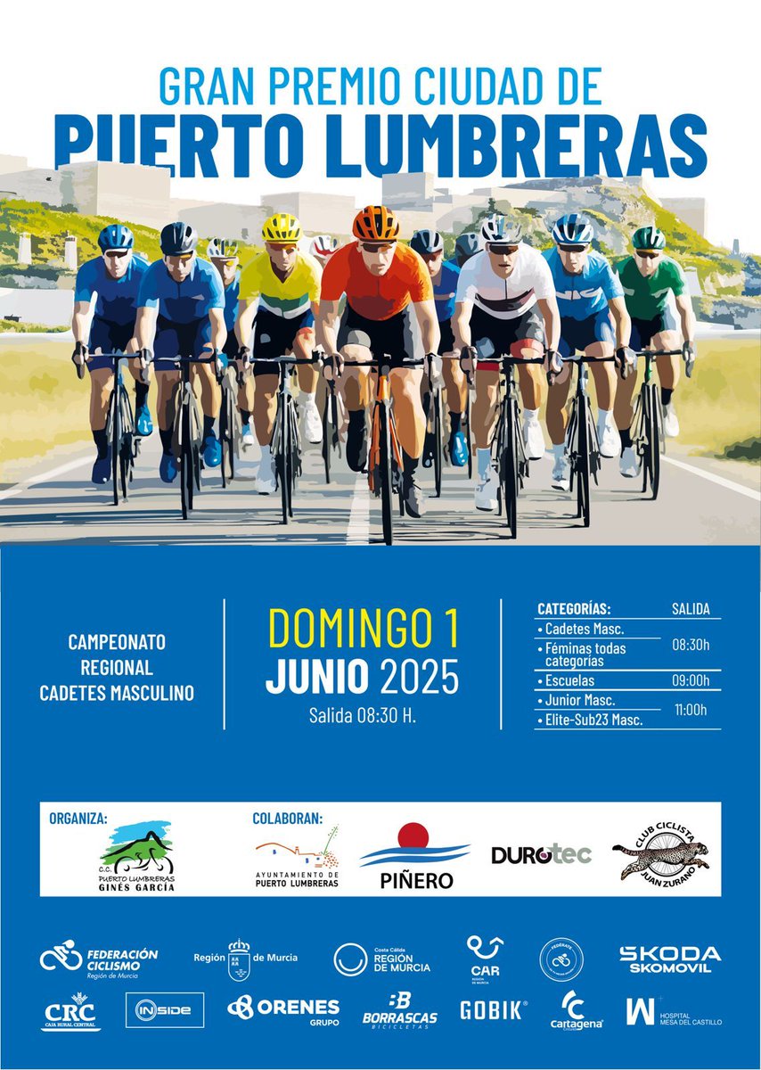 🏁 ¡Vamos a por otro fin de semana de carreras! 💪🏼 

👉🏼 Hoy sábado: Trofeo Hogueras de San Juan en Jávea (Alicante). Cuarta prueba de la #ChallengeCV.

👉🏼 Mañana domingo: Gran Premio Ciudad de Puerto Lumbreras, donde los Junior competirán junto a los Élite-Sub23.