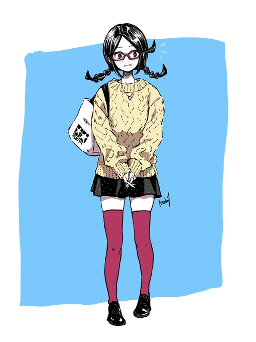 三つ編みテルっち #ドラテル