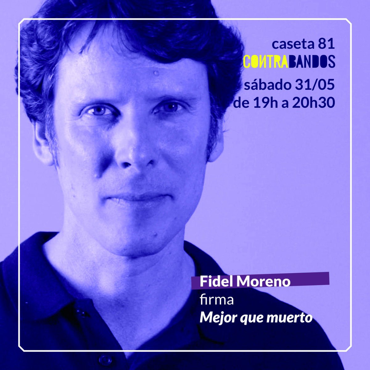 Y nuestras primeras dos firmas de hoy sábado 31 de mayo son Fonsi Loaiza y Fidel Moreno, estamos muy encantados de empezar con tanta fuerza. 

Caseta 81!!